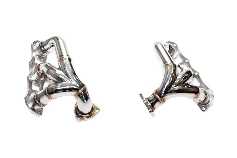 ipe innotech performance exhaust performance line porsche 991 turbo headers 1 3 