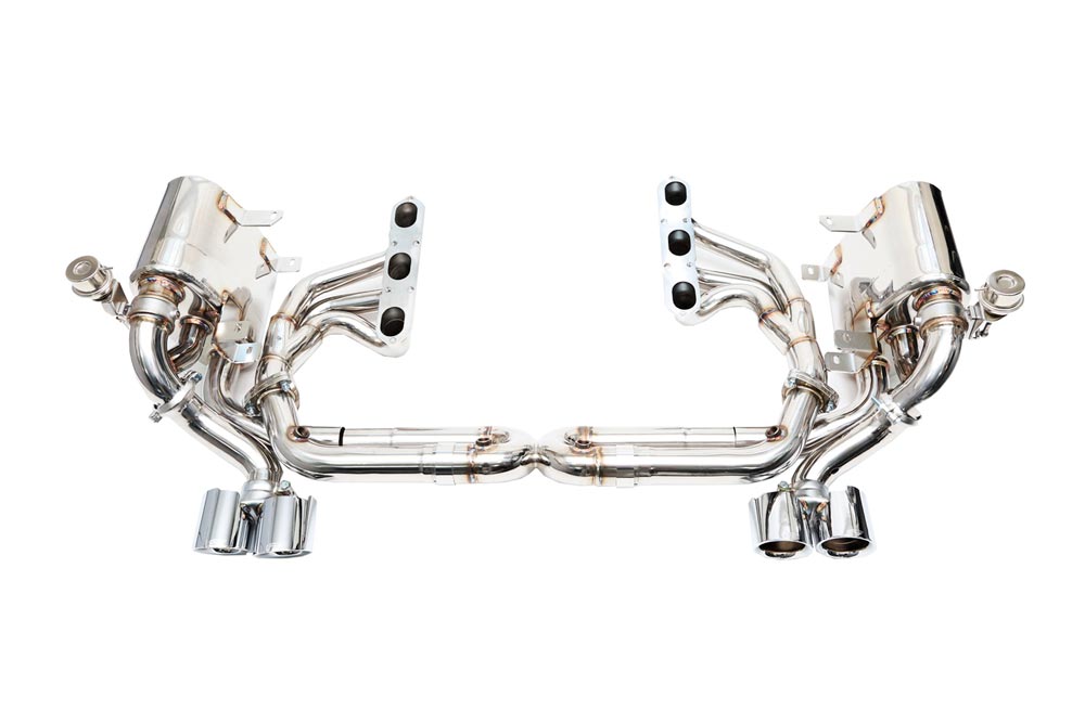 ipe innotech performance exhaust performance line porsche 997 carrera full system 6 