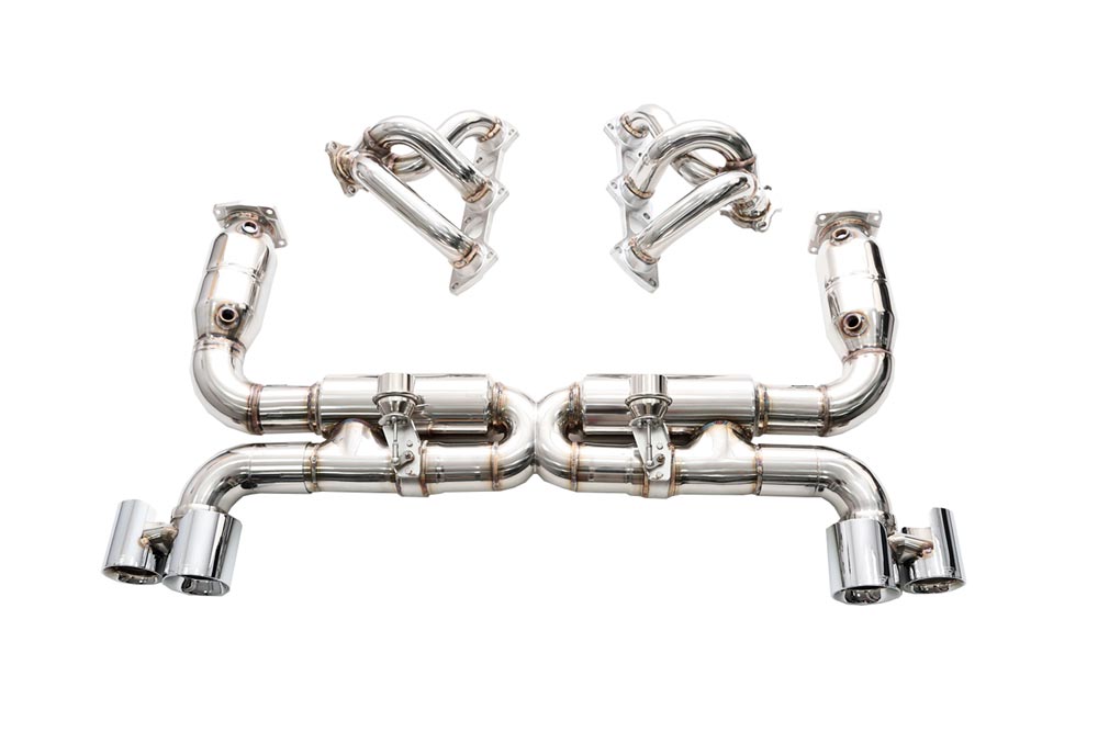 ipe innotech performance exhaust performance line porsche 997 turbo full system 7 
