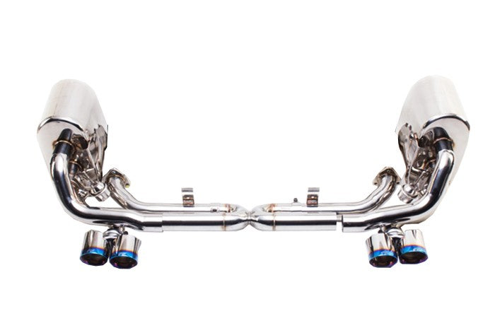 ipe innotech performance exhaust performance line porsche 997 2 carrera x pipe valvetronic muffler tips 1 3 