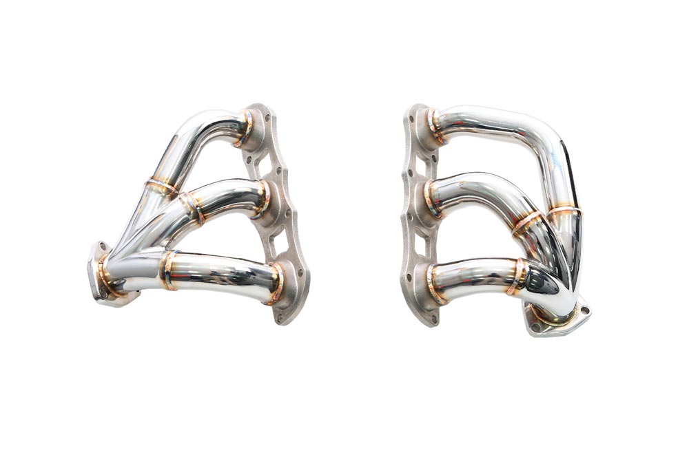 ipe innotech performance exhaust performance line porsche 997 2 turbo headers 1 3 