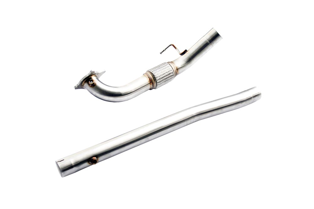 ipe innotech performance exhaust performance line vw golf gti mk6 downpipe cat bypass front pipe 1 3 