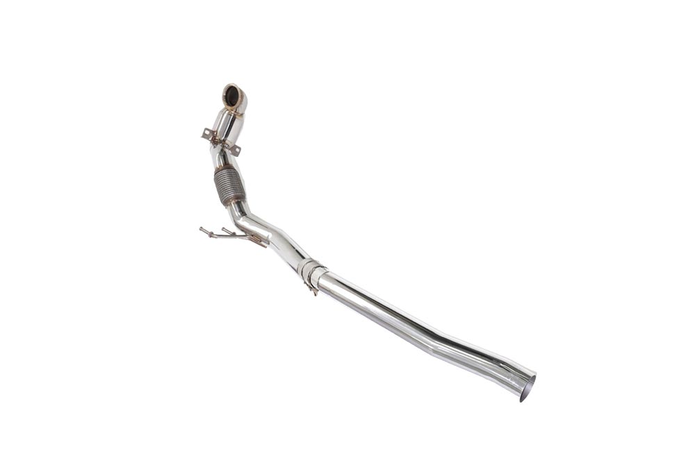 ipe innotech performance exhaust performance line vw golf r mk7 front pipe cat 5 