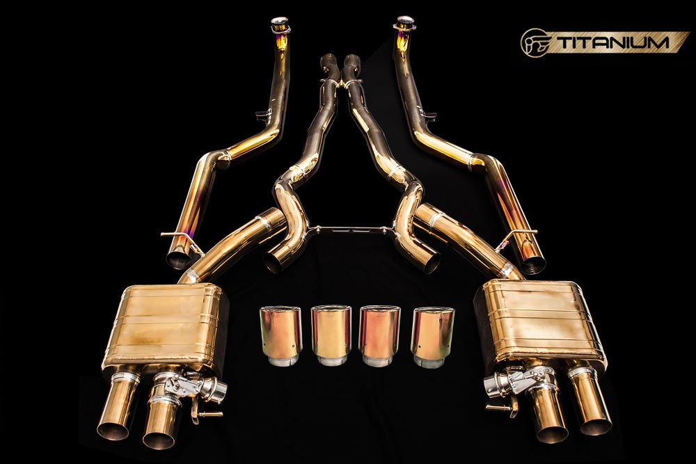ipe innotech performance exhaust titanium line bmw f10 m5 full system 2 