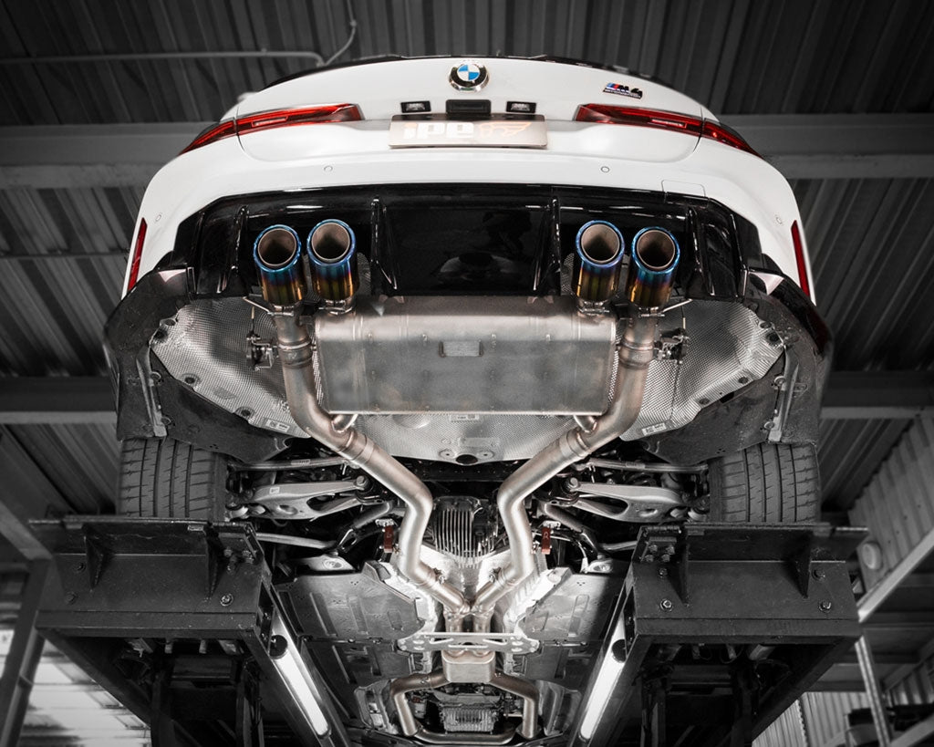 IPE catback exhaust for BMW G80 M3 and G82 M4