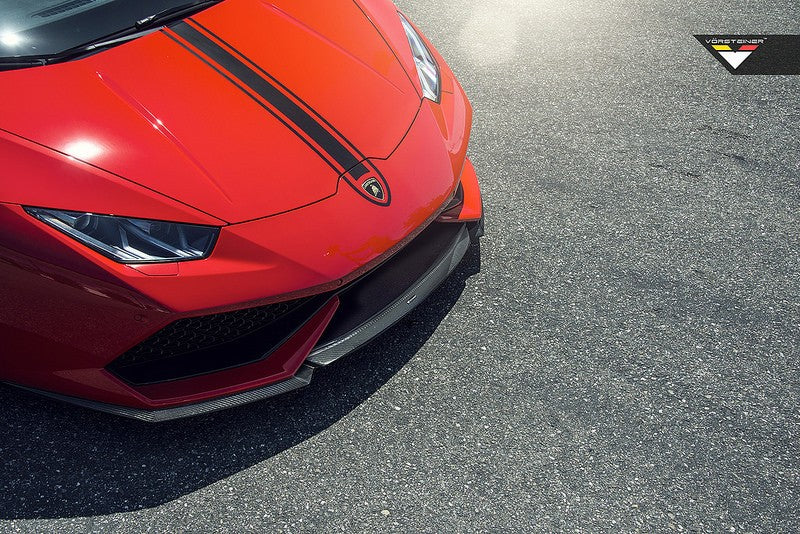 lamborghini huracan vorsteiner carbon fiber front spoiler 3 