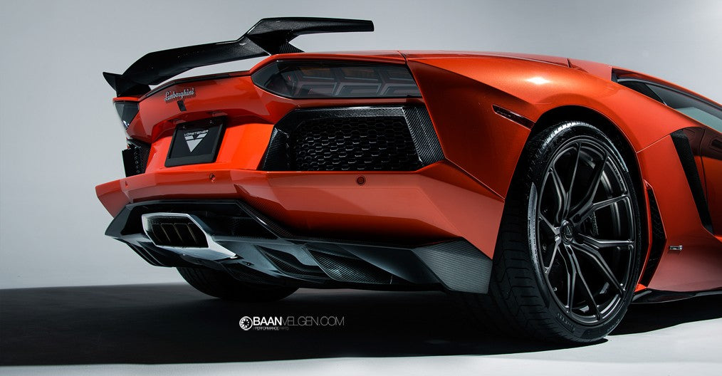 lamborghini aventador v carbon fiber rear diffuser 3 