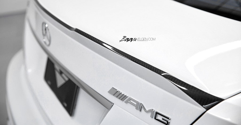 mercedes benz c63 amg w204 coupe vorsteiner carbon fiber decklid spoiler 1 3 