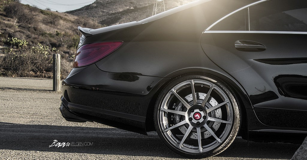 mercedes benz cls63 amg vorsteiner carbon fiber decklid spoiler 3 
