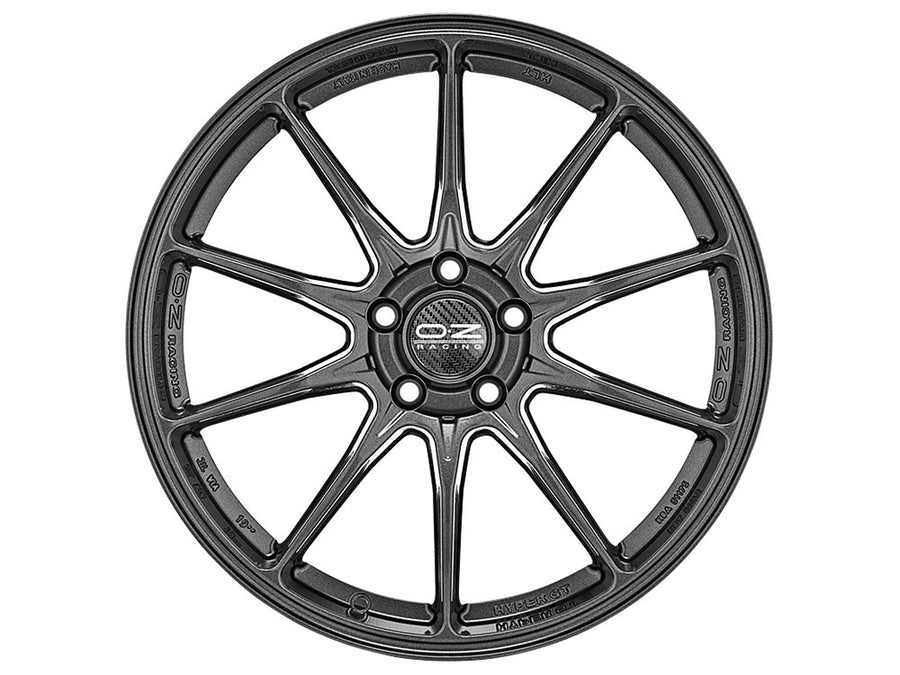 OZ hyper GT wheels in 19 and 20 inch star graphite