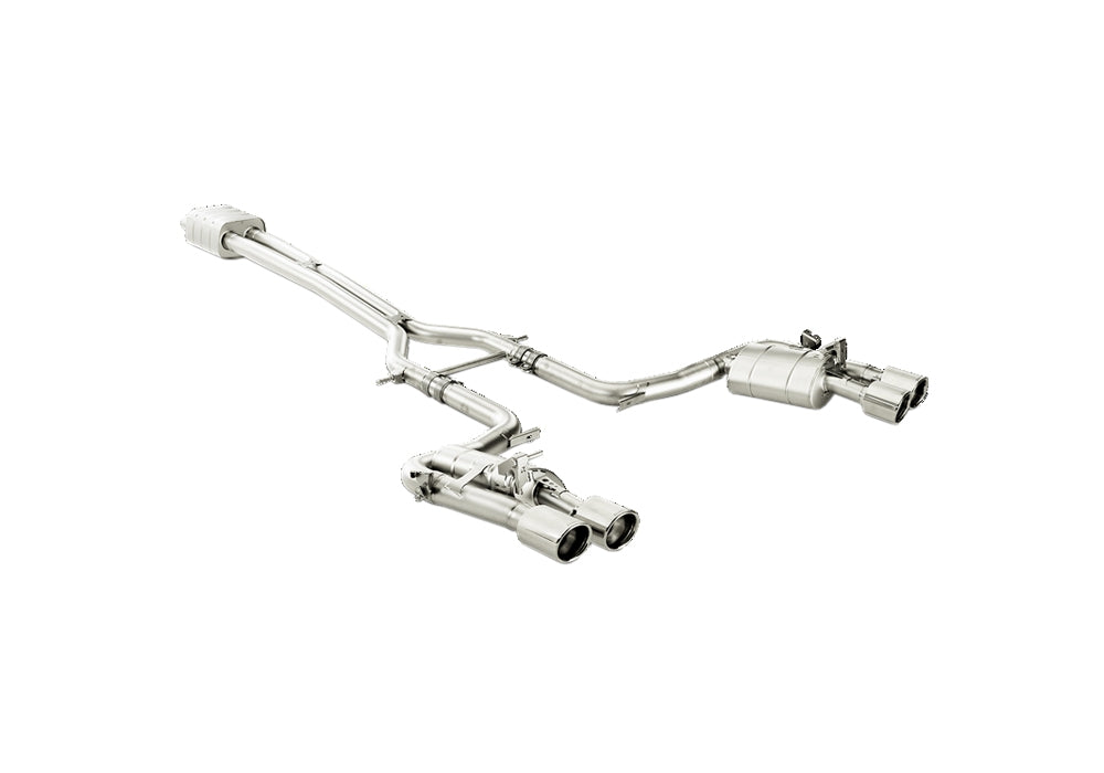 porsche 971 2 turbo akrapovic evolution exhaust 