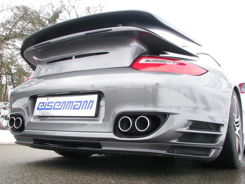 Eisenmann Exhaust Porsche 997 Turbo MK2 FL 4 x 76mm Performance