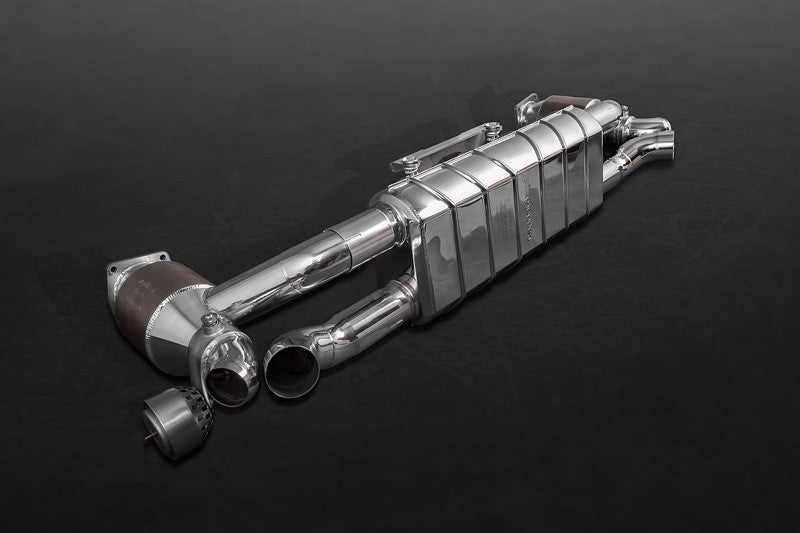 porsche 991 turbo s capristo exhaust system 4 
