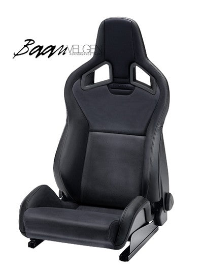 recaro sportster sport racing seat black vinyl 2 