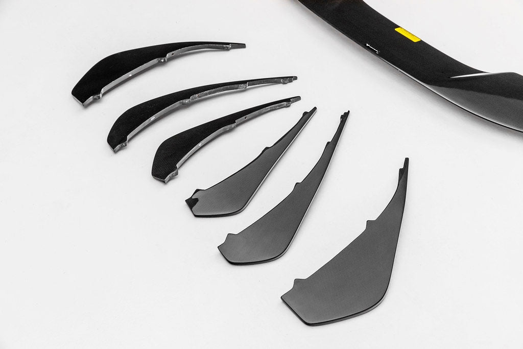 vorsteiner ferrari 488 rear diffuser fins carbon 