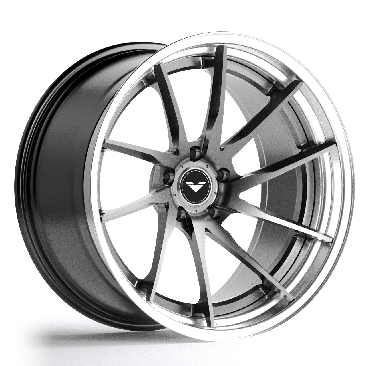 vorsteiner nero forged wheel 3p vfn 509 step lip 2 