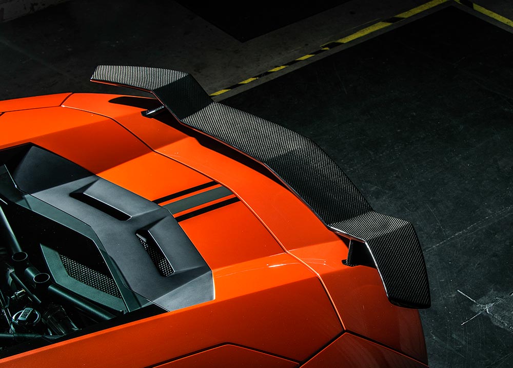 Vorsteiner Lamborghini Aventador Carbon Active Wing V Aero