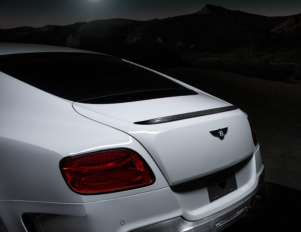 Vorsteiner Bentley Continental GT Coupe V8 carbon BR-10RS Aero Deck Lid Spoiler