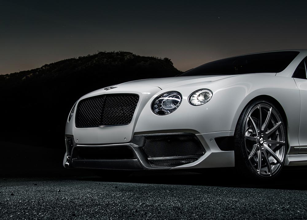 Vorsteiner Bentley Continental GT Coupe V8 BR-10RS Aero Front Bumper