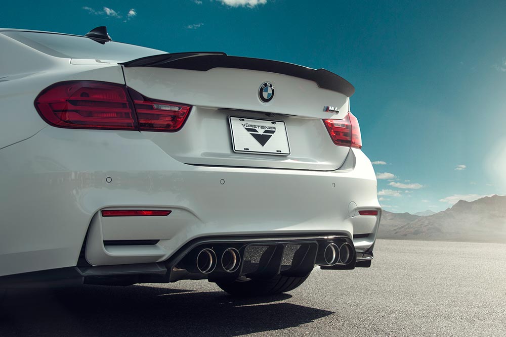 vorsteiner evo carbon fiber aero deck lid spoiler for bmw f80 m3 f82 m4 1 4 