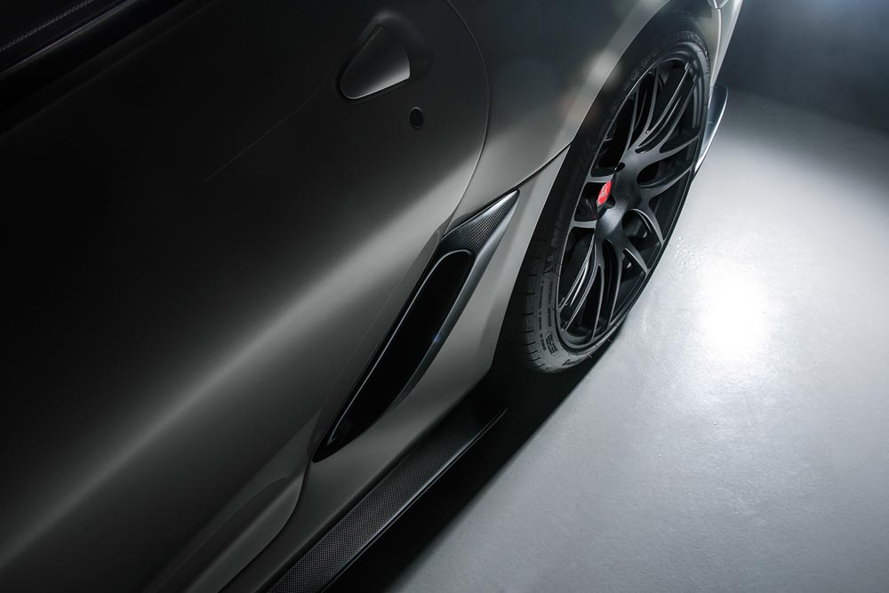 vorsteiner ferrari 599 vx aero rear fender vent trim 1 2 
