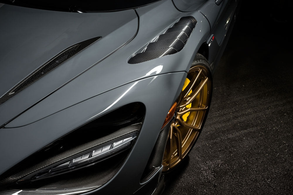 vorsteiner mclaren 720s silverstone edition carbon aero vented front fenders 1 