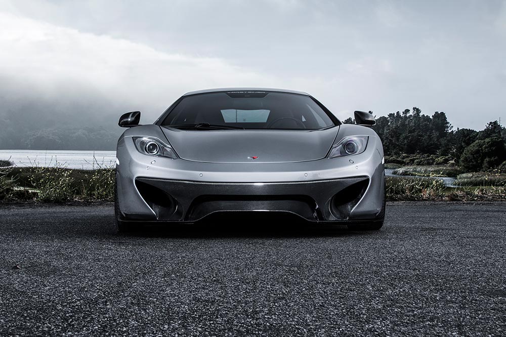 vorsteiner mclaren mp4 vx v mc carbon aero front bumper splitter 1 2 