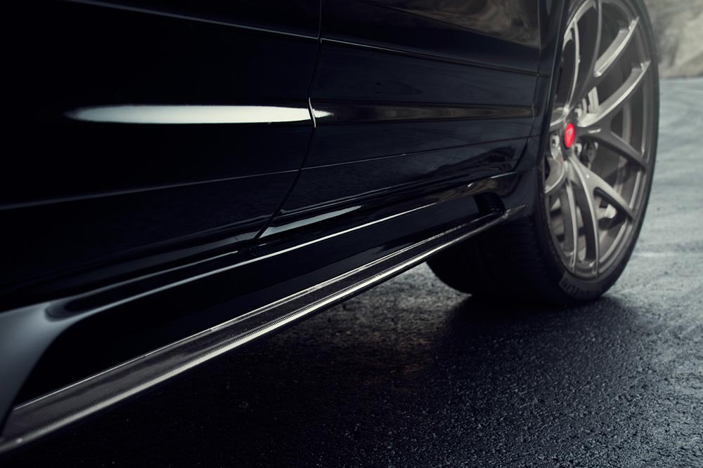 vorsteiner v ct aero side skirts for porsche 958 cayenne 2 2 