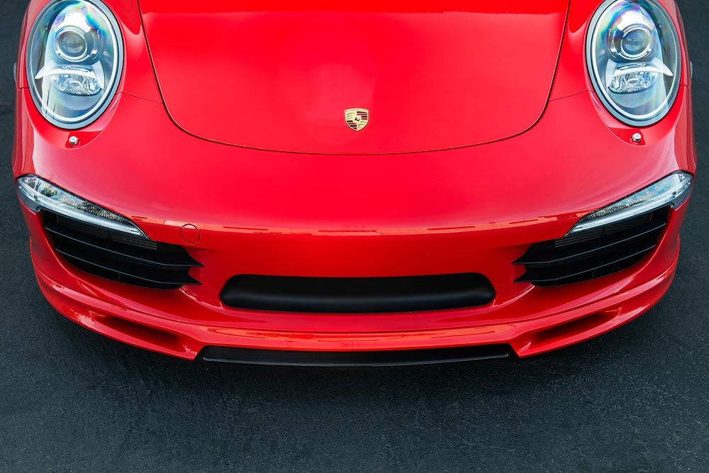 Vorsteiner front spoiler Porsche Taycan turbo S - Baan Velgen