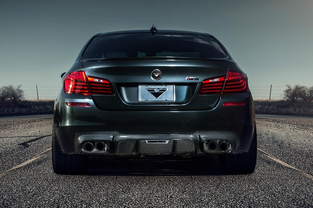 Vorsteiner BMW F10 M5 carbon Deck Lid Spoiler VRS - Baan Velgen
