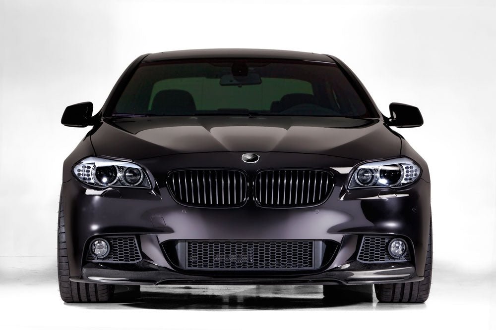vorsteiner vrs aero front add on spoiler for bmw f10 5 series m sport 1 1 