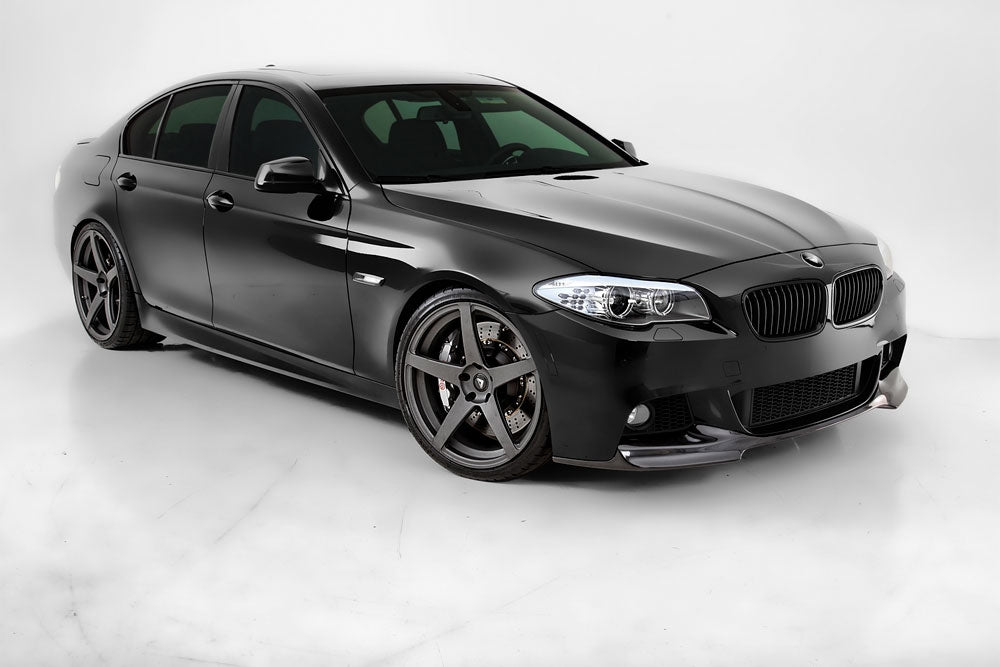 vorsteiner vrs aero front add on spoiler for bmw f10 5 series m sport 2 1 