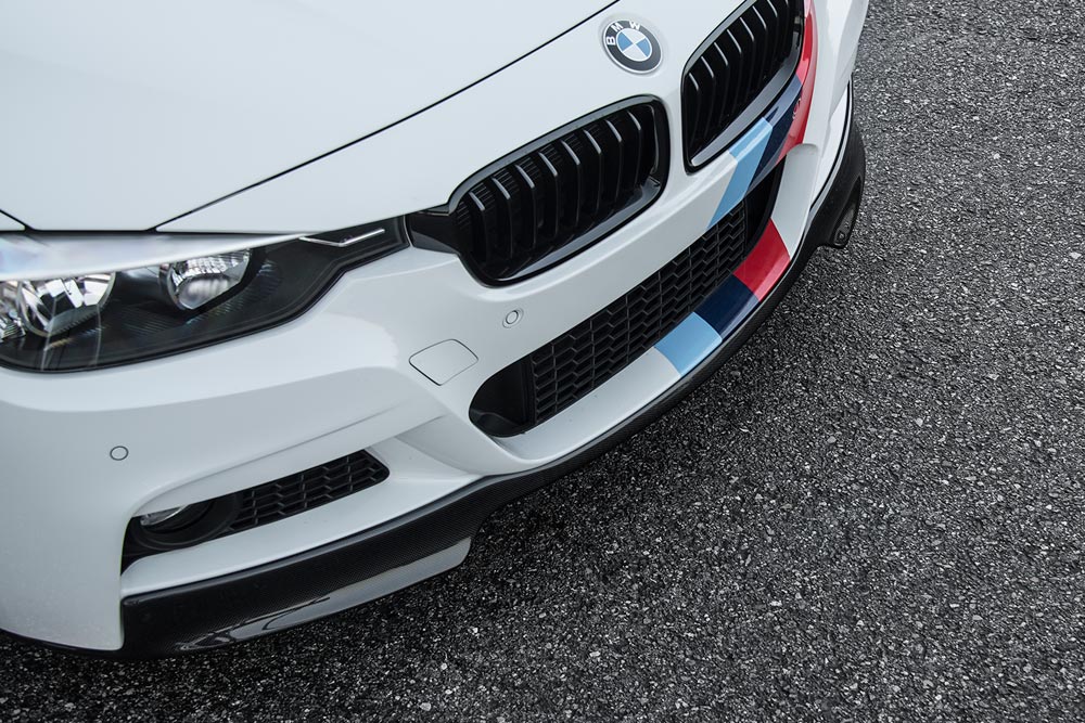Vorsteiner BMW F30 3-serie M-Sport carbonVRS Aero front-add-on spoiler