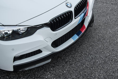 Vorsteiner BMW F30 3-series M-Sport carbonVRS Aero Front Add On Spoiler