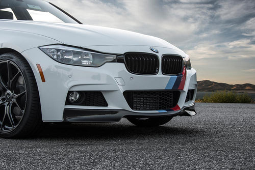 Vorsteiner BMW F30 3-series M-Sport carbonVRS Aero Front Add On Spoiler