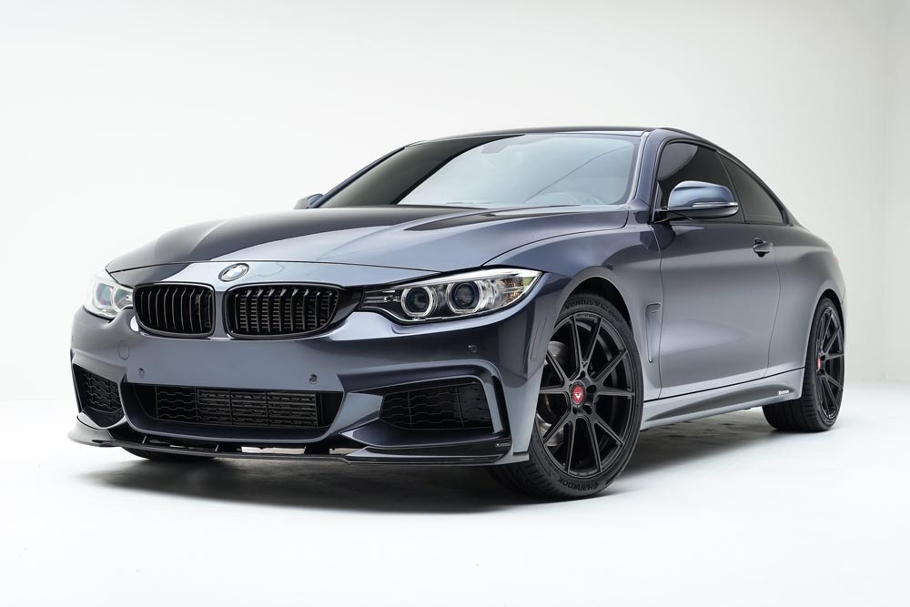 vorsteiner vrs aero front add on spoiler for bmw f32 4 series m sport 1 1 4 