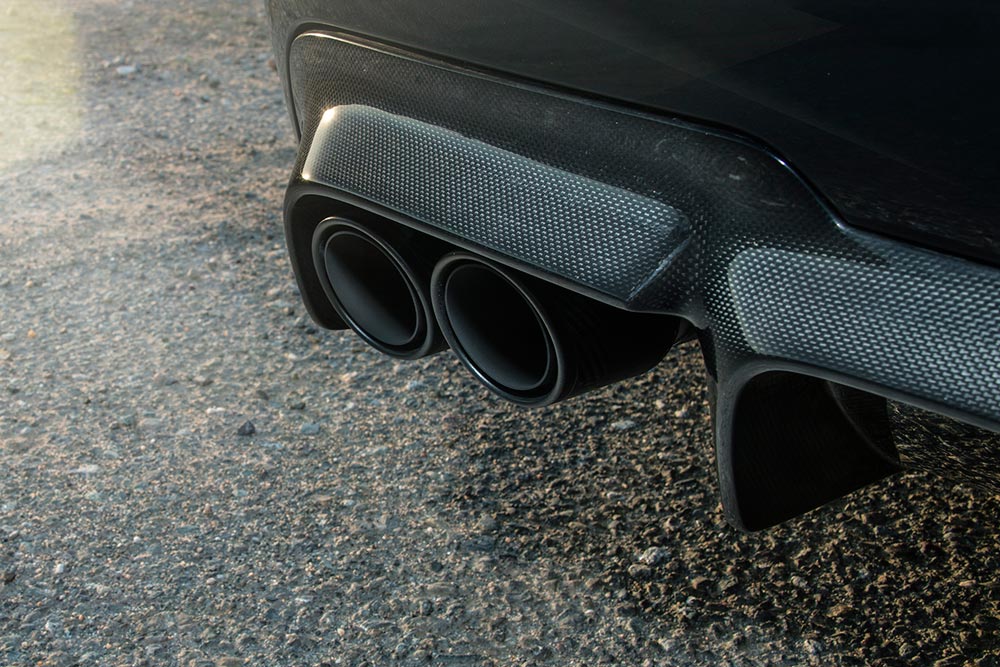 Vorsteiner BMW M5 F10 Diffuser carbon VRS - Baan Velgen