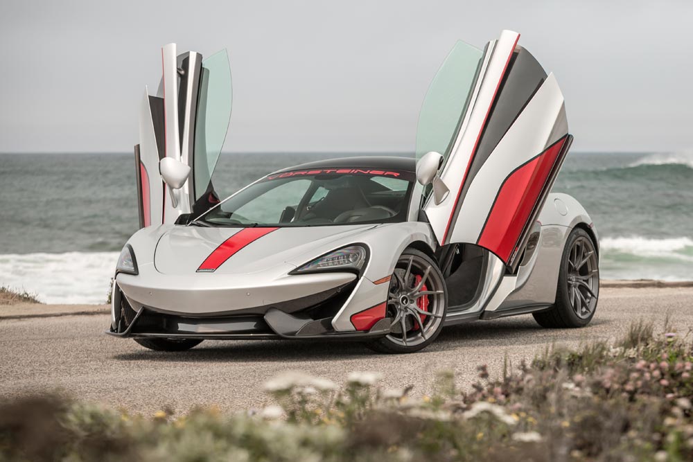 vorsteiner vs aero front splitter for mclaren 570s 1 3 