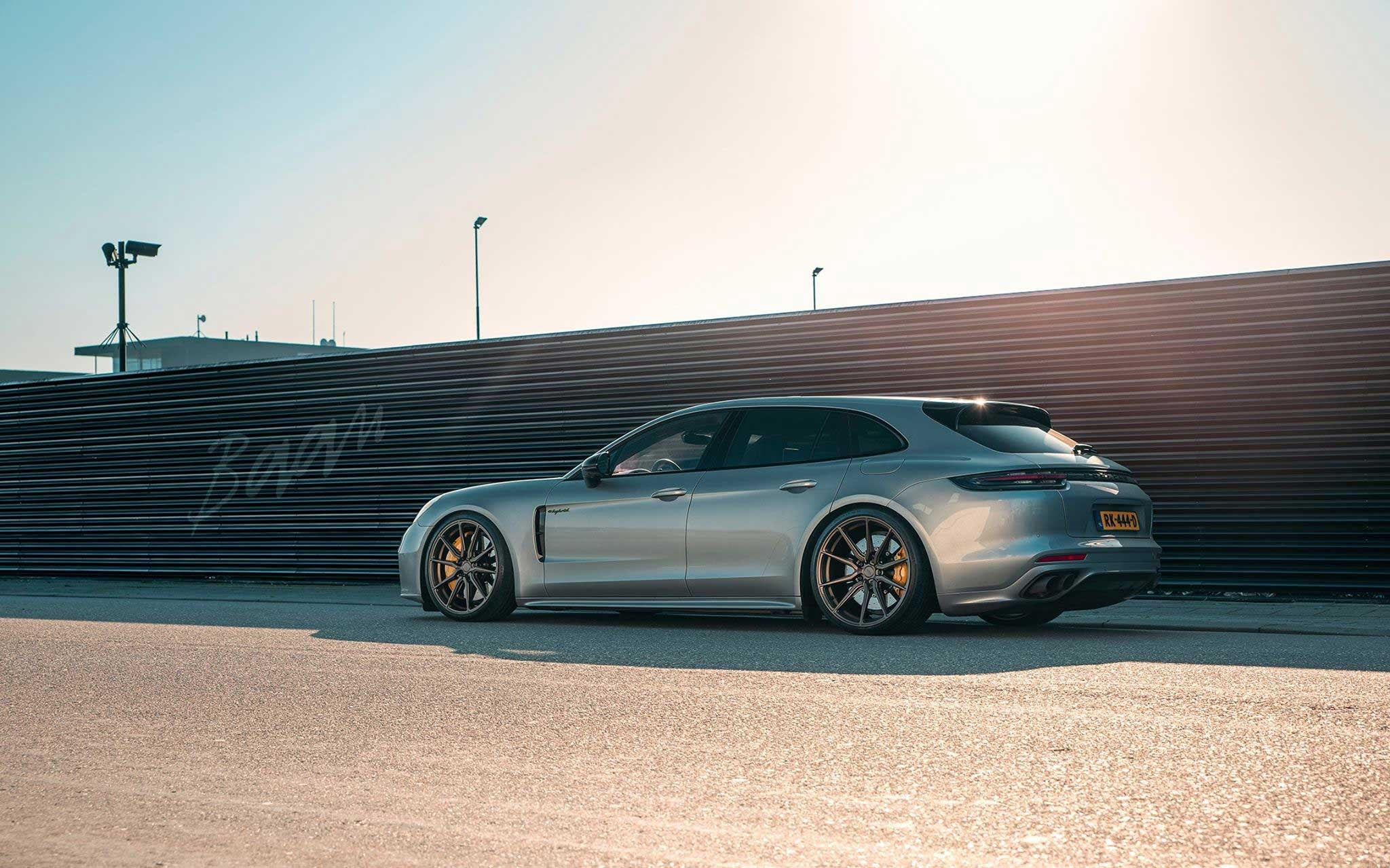 vossen hf3 porsche 971 panamera st bronze 22 inch
